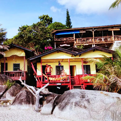 Best hotels in Koh Phangan Golden beach resort