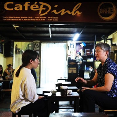 Best coffee in Vietnam Café Dinh, Hanoi