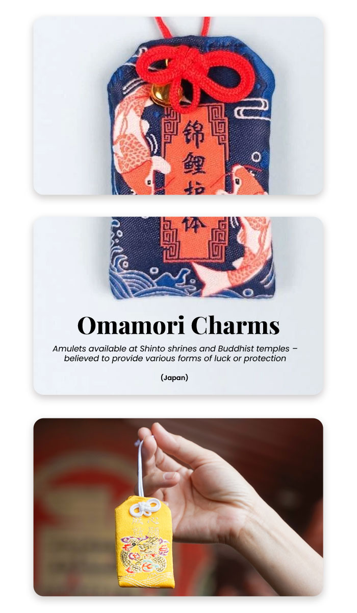 Japanese Omamori Charms