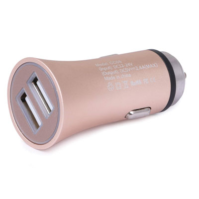 Car Travel Accessories 
Rose Gold Car Charger