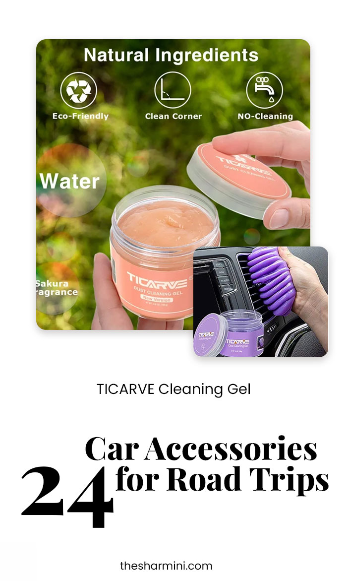 Best Car Travel Accessories TICARVE Cleaning Gel