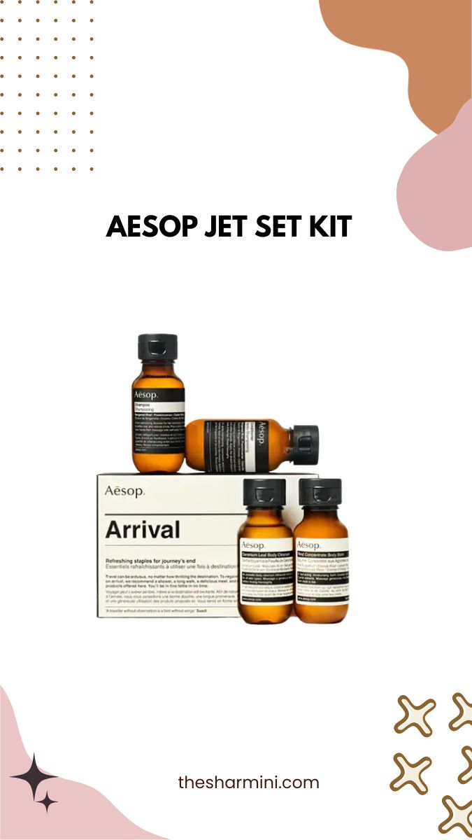 Luxury Travel Kit Aesop Jet Set Kit