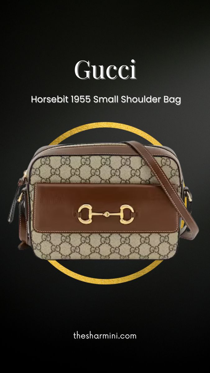 Best luxury crossbody bag for travel - Gucci Horsebit 1955 Small shoulder bag