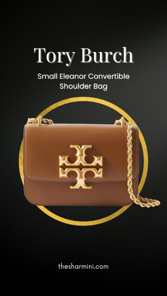 Best Luxury Crossbody Bag for Travel Tory Burch Small Eleanor Convertible Shoulder Bag