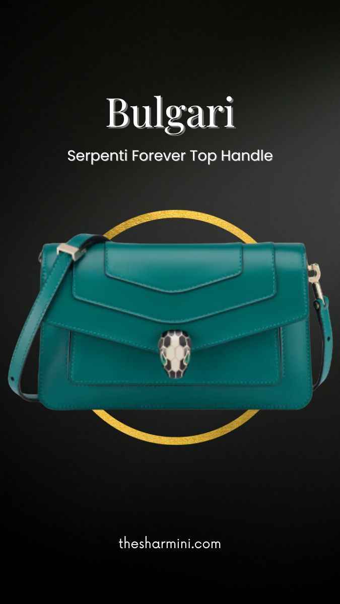Best Luxury Crossbody Bag for Travel Bulgari Serpenti Forever Top Handle