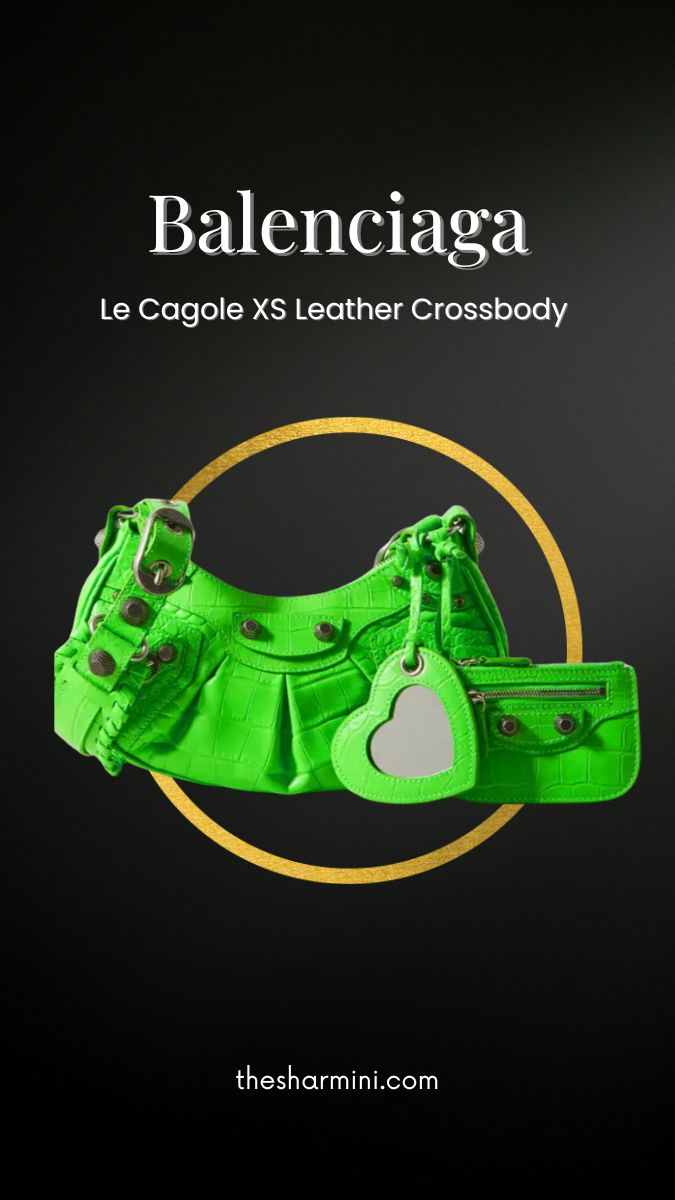 Best Luxury Crossbody Bag for Travel Balenciaga Le Cagole XS Leather Crossbody
